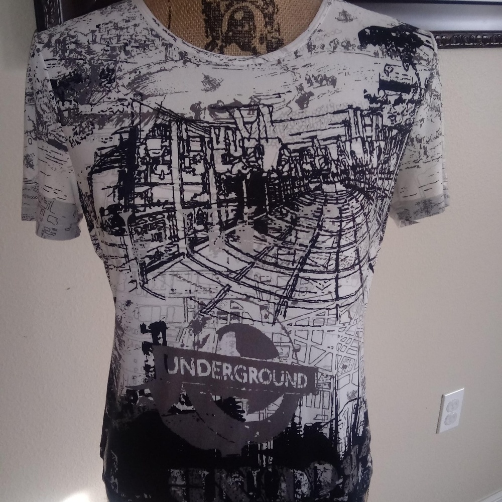 Nygard Collection Underground Graphic Tee